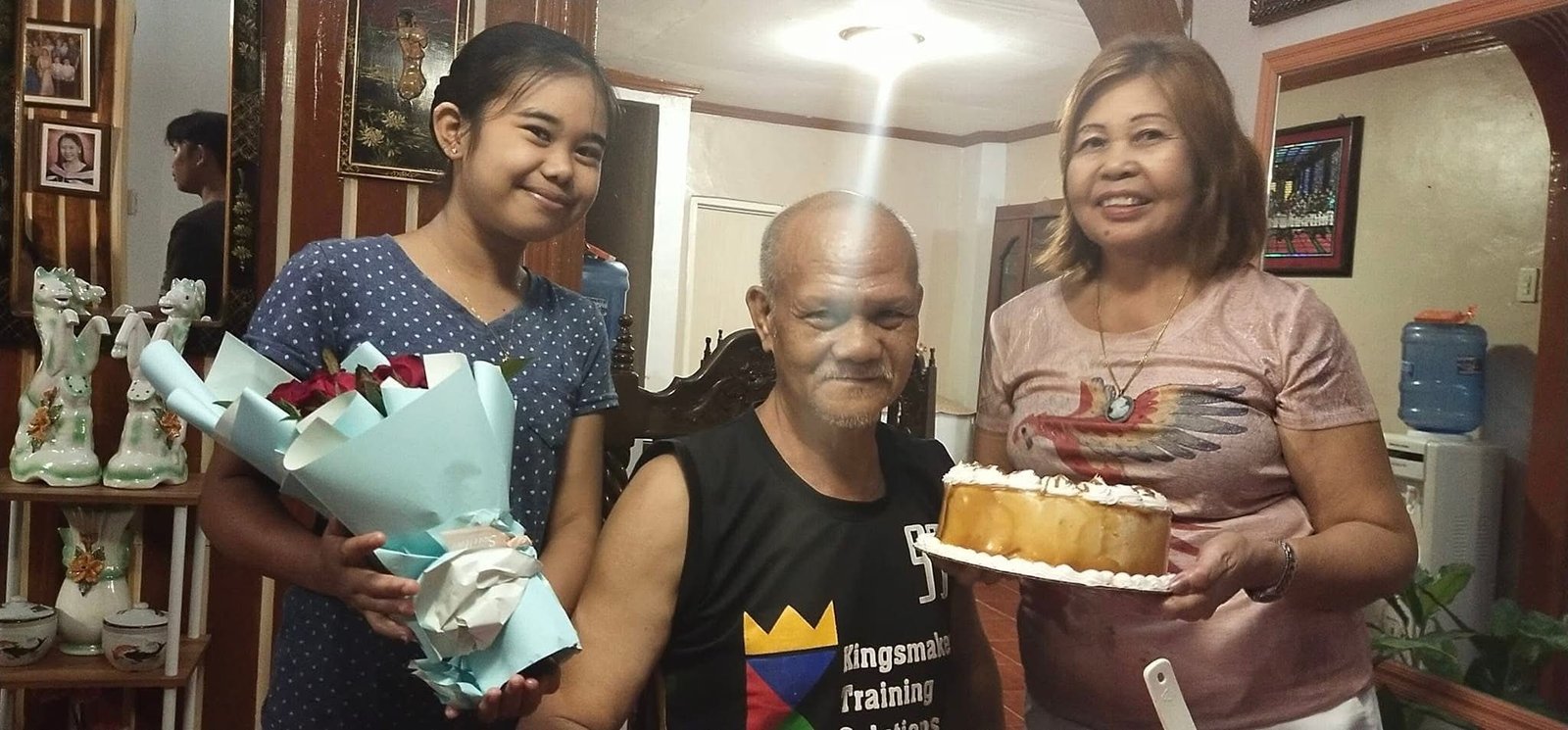 Lolo Boy family dinner